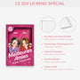 5832RFR4 plaque en acrylique rectangulaire personnalisee poupee meilleure amie 5832r8zaf