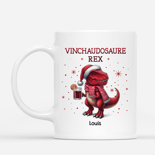 5834MFR1 mug de noel personnalise pour les passionnes du vin vinchaudosaure rex 5834m3vtb