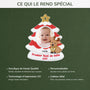 5838OFR4 ornement acrylique personnalise bebe avec photo mon premier noel rouge et blanc 5838o3zak