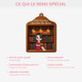 5839OFR4 effet dimpression 3d ornement en bois a 1 couche personnalise juste une fille qui aime les livres 5839oklma