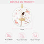 5840OFR3 ornement noel ceramique personnalise pour enfant je suis une ballerine 5840o8qqk