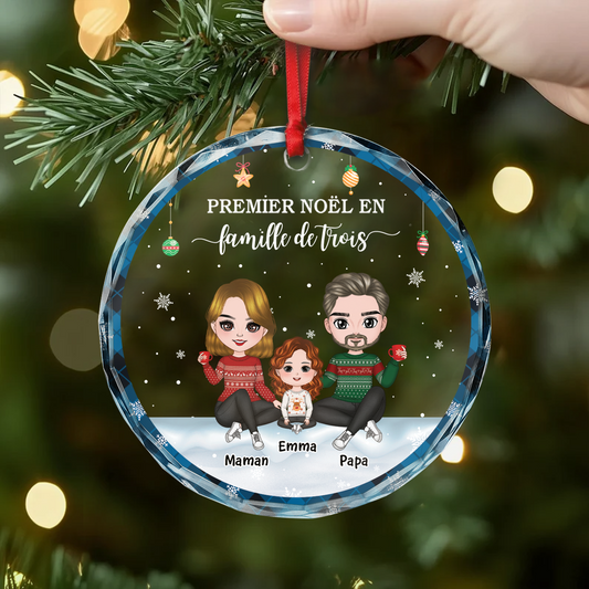5842OFR2 ornement noel en verre personnalise ensemble nous formons une famille 5842okz8i_d13b4d82 ea52 481e bf93 dfffeef26c0a