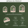 5843OFR3 ornement acrylique personnalise famille la magie de noel 5843o8tni