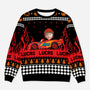 5847WFR1 pull moches de noel enfant avec photo voiture de course 5847wtqmk