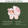 5850OFR4 effet dimpression 3d ornement acrylique personnalise premier noel poussette de bebe 5850o8mnk