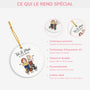 5854OFR4 ornement ceramique personnalise couple toi moi et le chien 5854okq7c