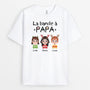 5856AFR1 t shirt de noel personnalise la bande a papa 5856akl0a