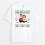 5860AFR1 t shirt de noel personnalise couple tout ce que je veux pour noel 5860akzng