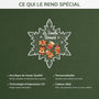 5869OFR4 ornement acrylique personnalise la famille biscuit de noel 5869okmci