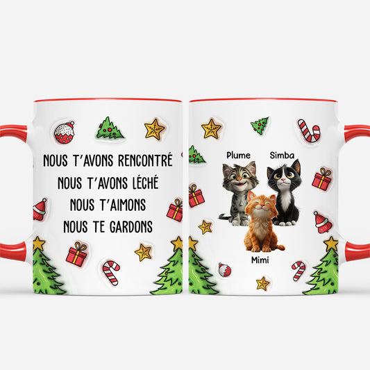 5875MFR2 mug personnalise de noel mon chat maime 5875mtttd
