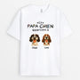 5883AFR1 t shirt personnalise ce papa chien appartient a 5883akv0c