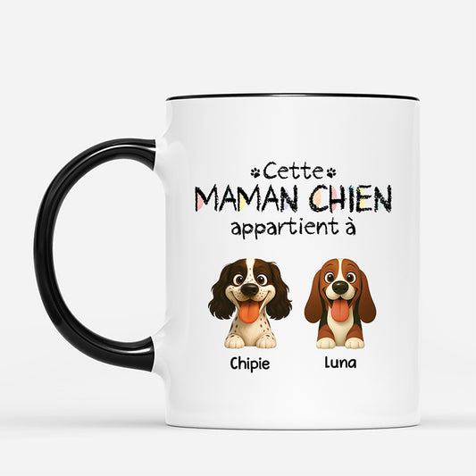 5883MFR2 mug personnalise ce papa chien appartient a 5883mkv0c