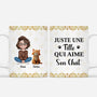 5884MFR1 mug personnalise juste une fille qui aime ses chats 5884m3ymd