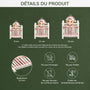 5890OFR3 effet dimpression 3d ornement acrylique personnalise premier noel bebe 5890o6lqk