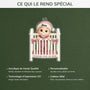 5890OFR4 effet dimpression 3d ornement acrylique personnalise premier noel bebe 5890o6lqk