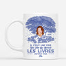 5891MFR1 mug personnalise il etait une fois une fille qui adorait les livres 5891m6lma
