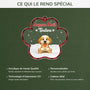 5897OFR4 ornement noel acrylique personnalise chien joyeux noel toutou 5897okzzc
