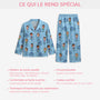 5898VFR5 pyjama personnalise avec photo meilleur papy 5898v8ymb