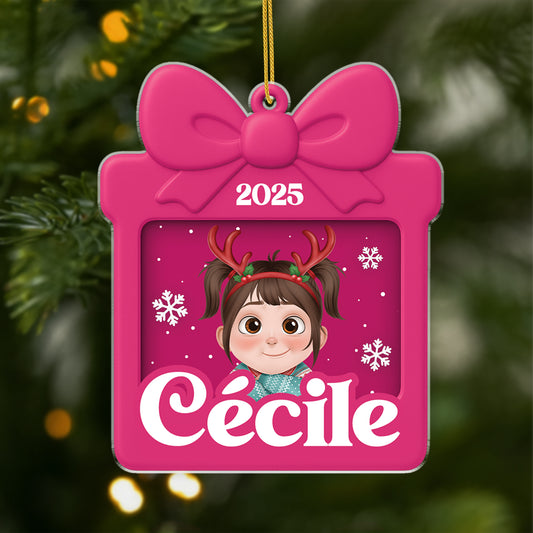 5903OFR1 ornement noel acrylique personnalise pour enfant un joli cadeau 5903okvzk