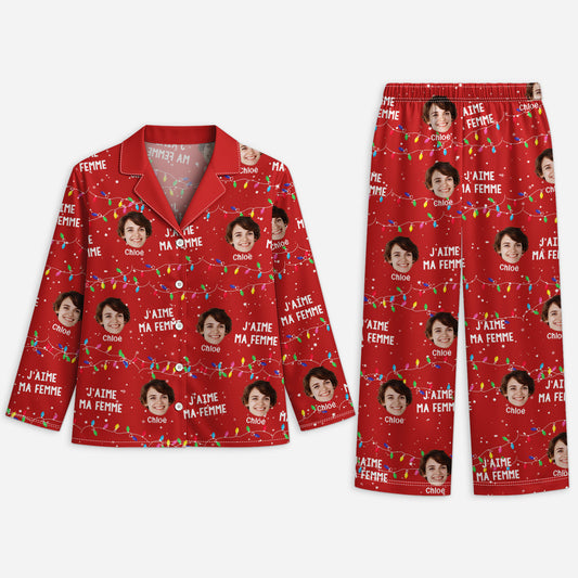5905VFR1 pyjama noel personnalise couple jaime mon mari 5905v8hag