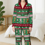 5906VFR3 pyjama personnalise chat joyeux noel minou 5906vkvad