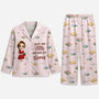 5915VFR1 pyjama personnalise juste une fille qui aime les livres 5915v3qza