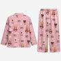 5924VFR2 pyjama personnalise pyjama officiel avec chien 5924vync