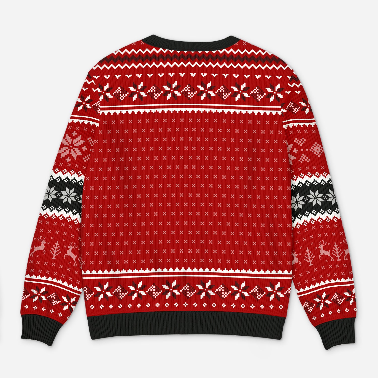 5943WFR3 pull de noel moche personnalise avec chat humain de service 5943wkknd