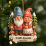 5953OFR1 effet dimpression 3d ornement acrylique personnalise couple vieillir ensemble 5953okvng