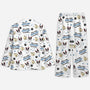 5966VFR2 pyjama personnalise meilleur papa chien 5966v8yac