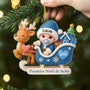 5989OFR2 ornement acrylique personnalise pour bebe effet dimpression 3d petit papa noel 5989o8vnk