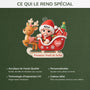5989OFR4 ornement acrylique personnalise pour bebe effet dimpression 3d petit papa noel 5989o8vnk
