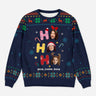 5991WFR1 pull moche famille personnalise avec photo ho ho ho joyeux noel 5991wktni