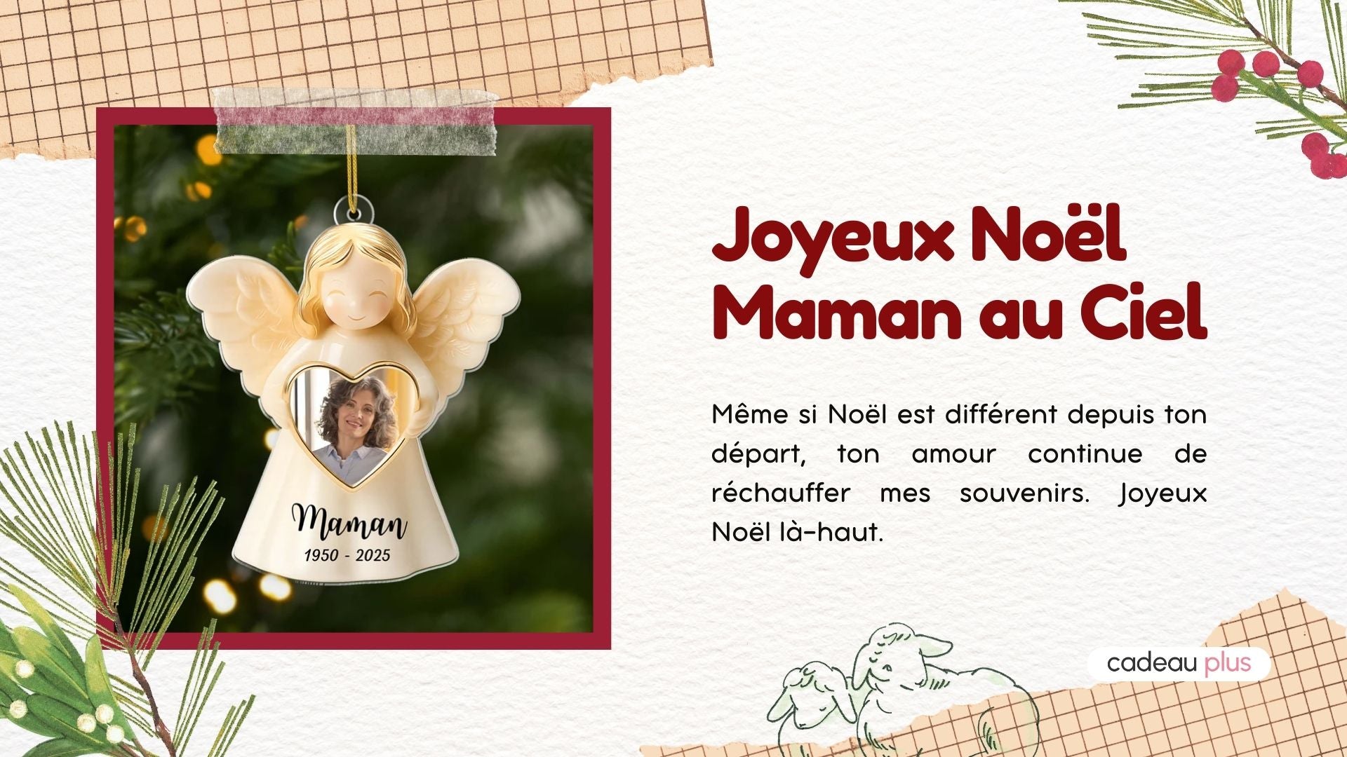 Joyeux Noël Maman au Ciel