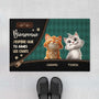 6002DFR1 paillasson personnalise jespere que tu aimes les chats 6002d6vad