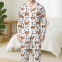6008VFR3 pyjama personnalise couple avec photo notre amour 6008v8vcg
