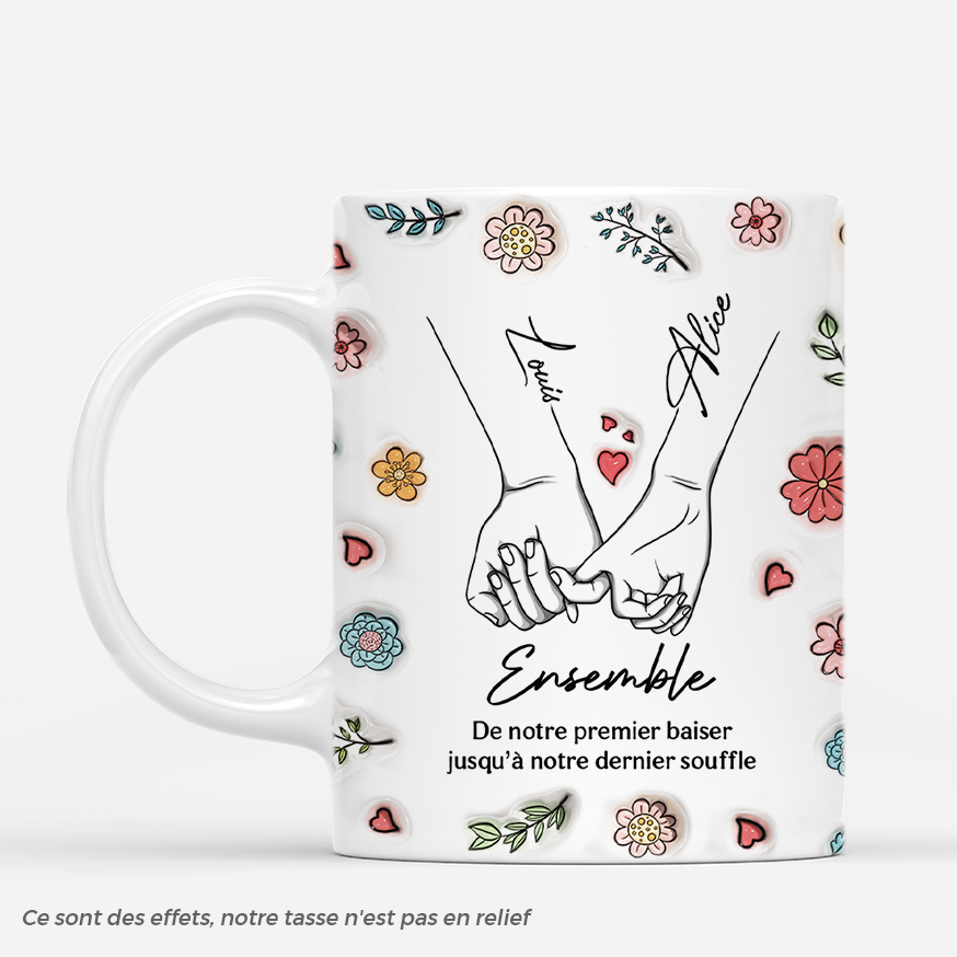 6011MFR1 effet dimpression 3d mug personnalise couple ensemble 6011mtt5g