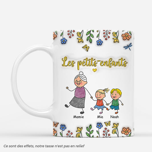 6020MFR1 effet dimpression 3d mug personnalise petits enfants de mamie papy 6020m8z8b_2eae77f2 9a27 4669 a5f8 729f1fabd737
