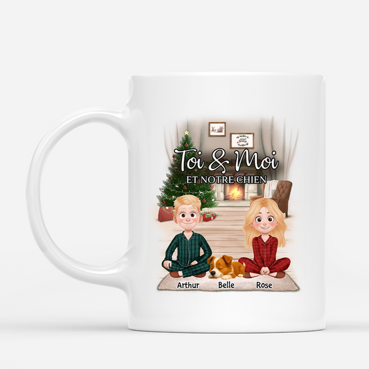 6031MFR1 mug personnalise toi moi et notre chien 6031mkh5c