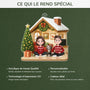 6032OFR4 ornement noel acrylique personnalise couple homosexuel notre chat et nous 6032otzzd