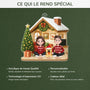 6032OFR4 ornement noel acrylique personnalise couple homosexuel notre chien et nous 6032otzzc