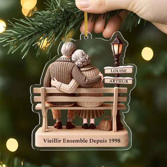 6035OFR2 ornement acrylique personnalise vieillir ensemble couple 6035otlng_c18955f7 21b0 477a 919d 02435b8b969a