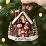 6036OFR2 ornement noel acrylique personnalise famille bonhomme de neige 6036ottmi