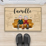 6039DFR2 paillasson chat personnalise bienvenue 6039d6hnd
