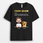6048AFR1 t shirt personnalise papa chien cool 6048a3z0c