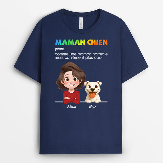 6048AFR2 t shirt personnalise papa chien cool 6048a3z0c