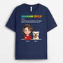 6048AFR2 t shirt personnalise papa chien cool 6048a3z0c