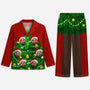 6054VFR1 pyjama personnalise avec photo pour femme et homme sapin de noel drole 6054vkhnb