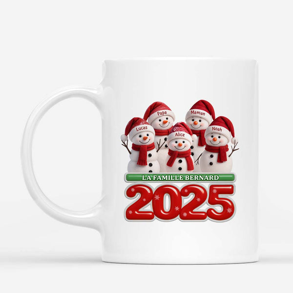 Mug Personnalisé Avec Ta Photo - Idée Cadeau Originale Pour Noël Ou Anniversaire - Céramique Blanche