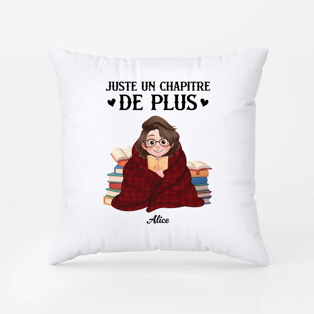 6060PFR1 coussin personnalise pour femme et homme juste un chapitre de plus 6060p